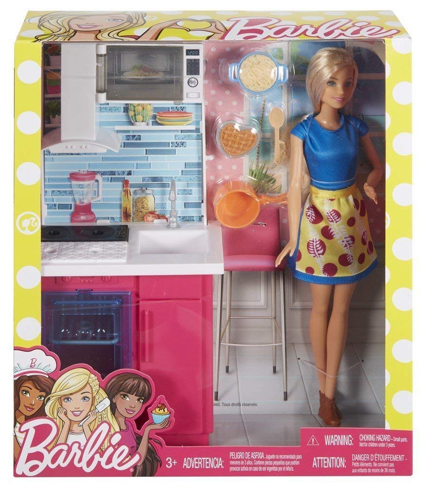 barbie kitchen doll